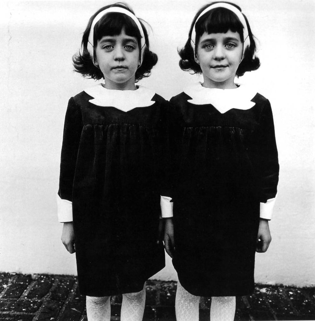 Diane Arbus, <em>Identical Twins, Roselle, New Jersey</em> (1967). Courtesy of the Art Institute of Chicago. 