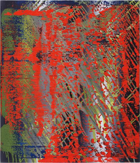 Gerhard Richter, Abstraktes Bild (682-4) (1988). Image courtesy Phillips.