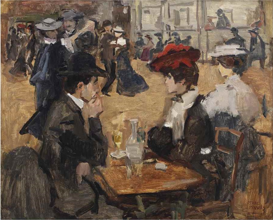Isaac Israel, Café dansant, Moulin de la Galette, Paris (c.1905–1906). Image courtesy of Christies.
