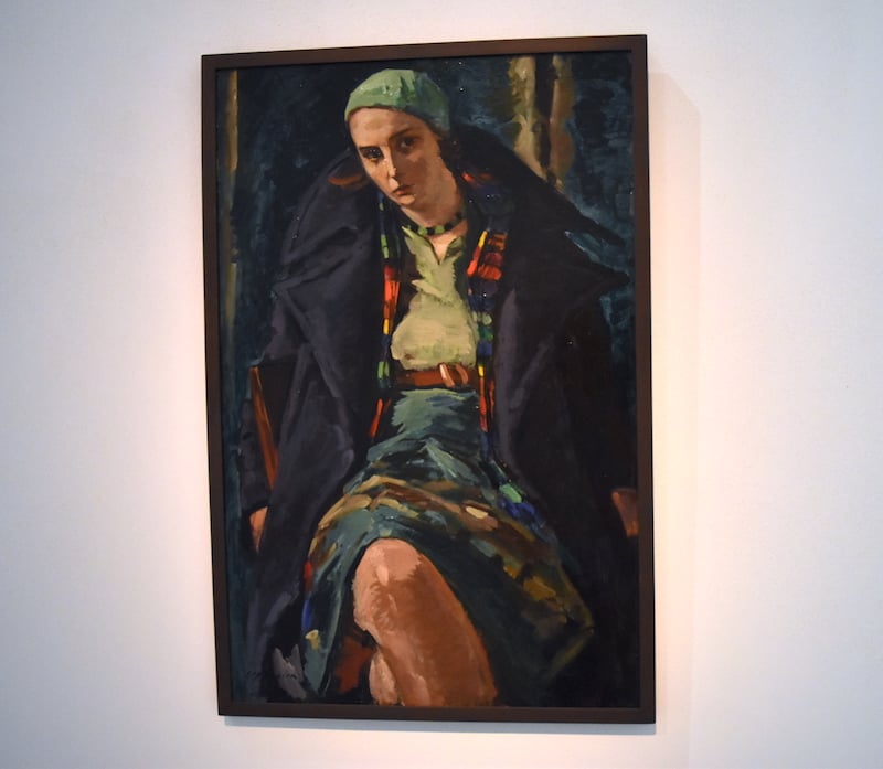 Karl Leyhausen, <em>Portrait of Peggy Sinclair</em> (1928). Image: Ben Davis.