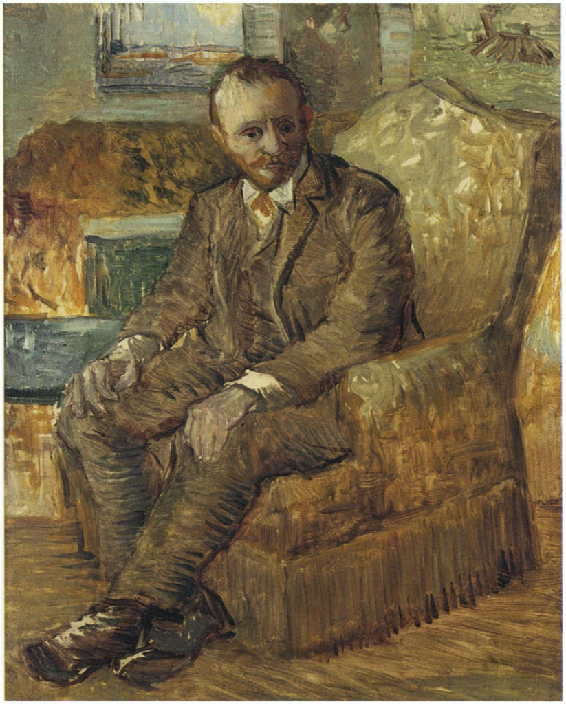 Vincent van Gogh, <em>Portrait of Alexander Reid</em> (1886–87). Courtesy of the Fred Jones Jr. Museum of Art at the University of Oklahoma.