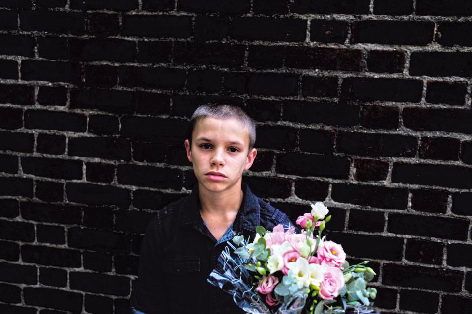 Brooklyn Beckham, a photograph of Romeo Beckham, from <em>What I See</em>. Courtesy of Penguin.