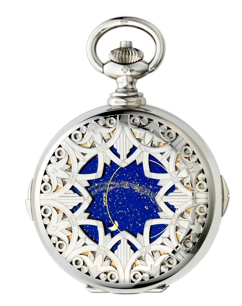 The 2000 "Supercomplication" Star Caliber pocket watch. Image courtesy of Patek Philippe.