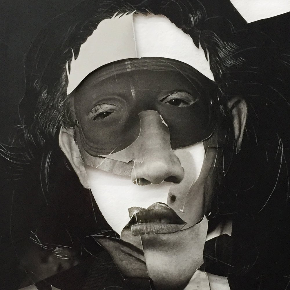 Wardell Milan, <em>Masked man at a ball, N.Y.C.</em> (2016). Courtesy of the Project for Empty Space. 