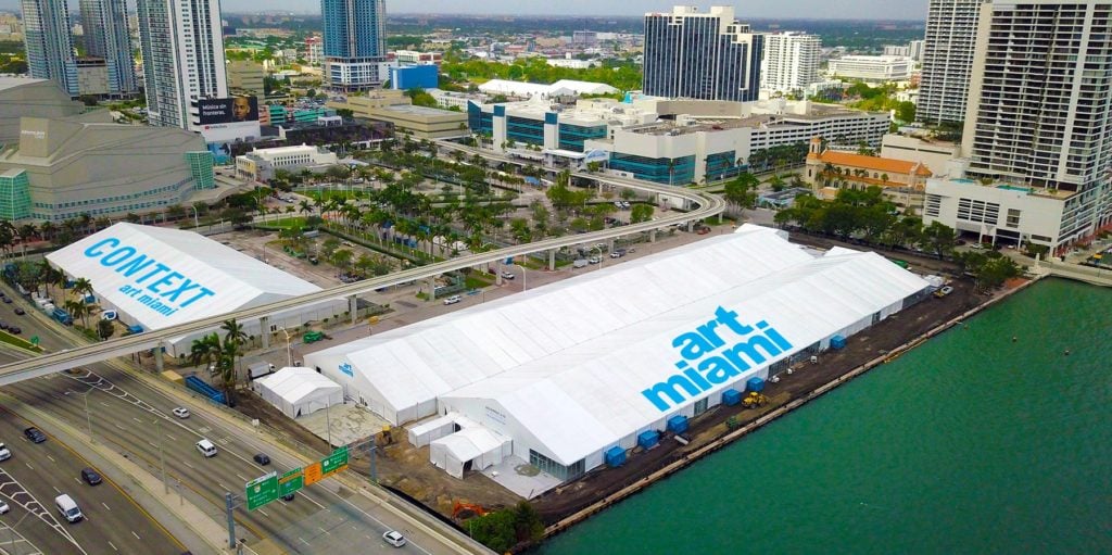 The new location for Art Miami and CONTEXT Art Miami (rendering). Image courtesy of Art Miami.