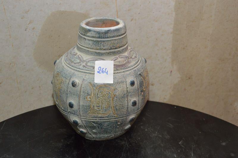 This vase was among the stolen artworks recovered from a thief's home in France. Courtesy of the French National Police.