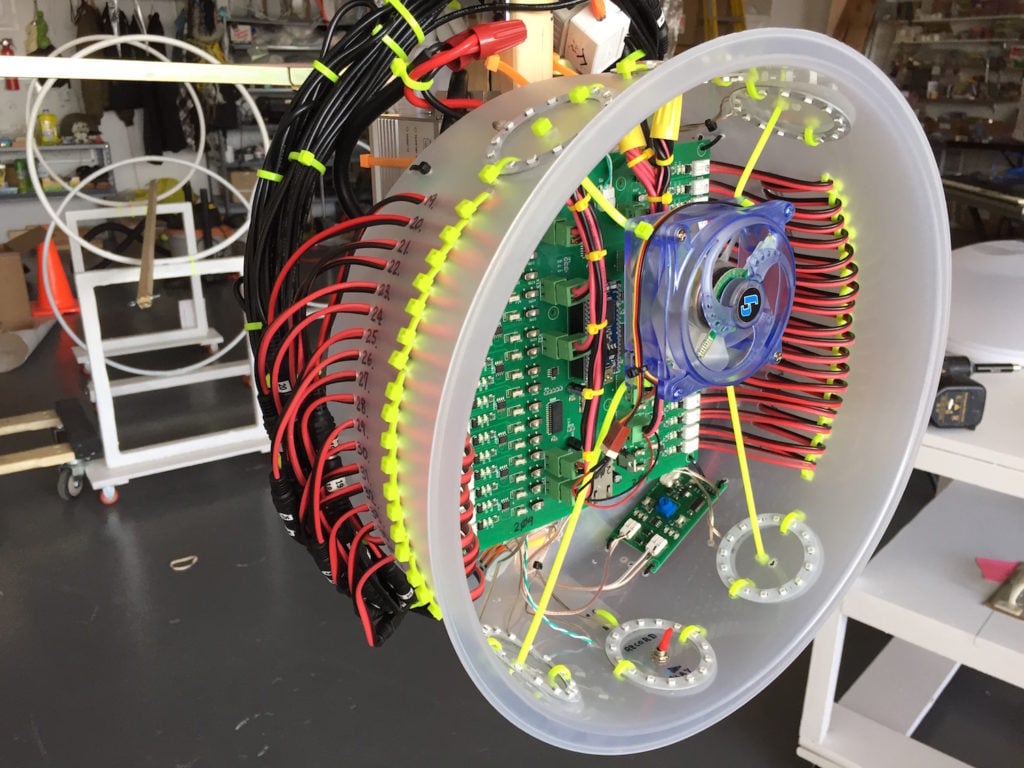A work from Shih Chieh Huang's "Reusable Universes: Shih Chieh Huang" in progress. Courtesy of Shih Chieh Huang. 