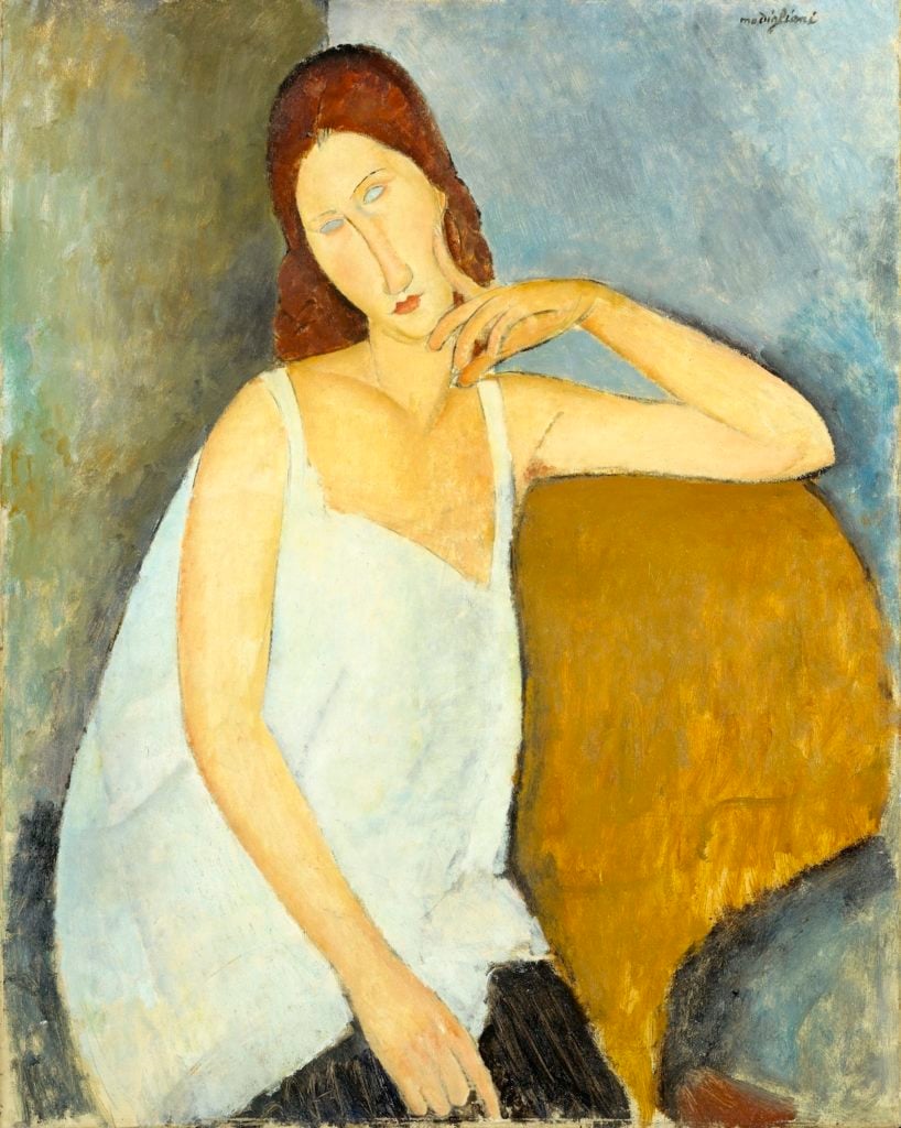 Amedeo Modigliani, Jeanne Hébuterne (1919). Courtesy the Metropolitan Museum of Art, New York.