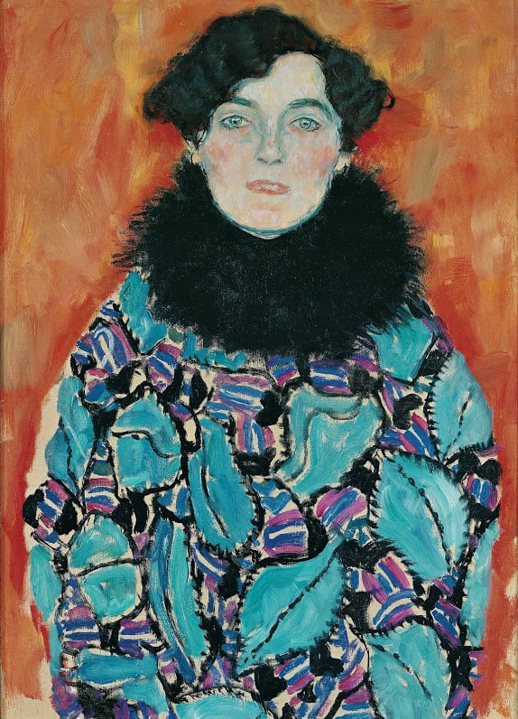 Gustav Klimt, Johanna Staude (1917–1918). Courtesy of the Österreichische Galerie Belvedere.