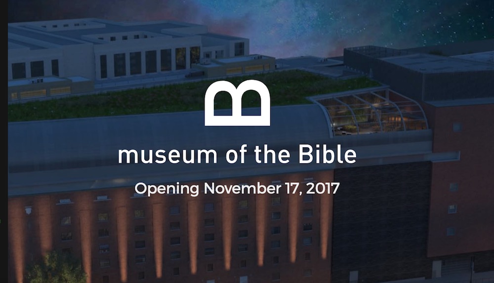 The Museum of the Bible is slated to open in Washington, D.C. in November. Courtesy Museumofthe Bible.org