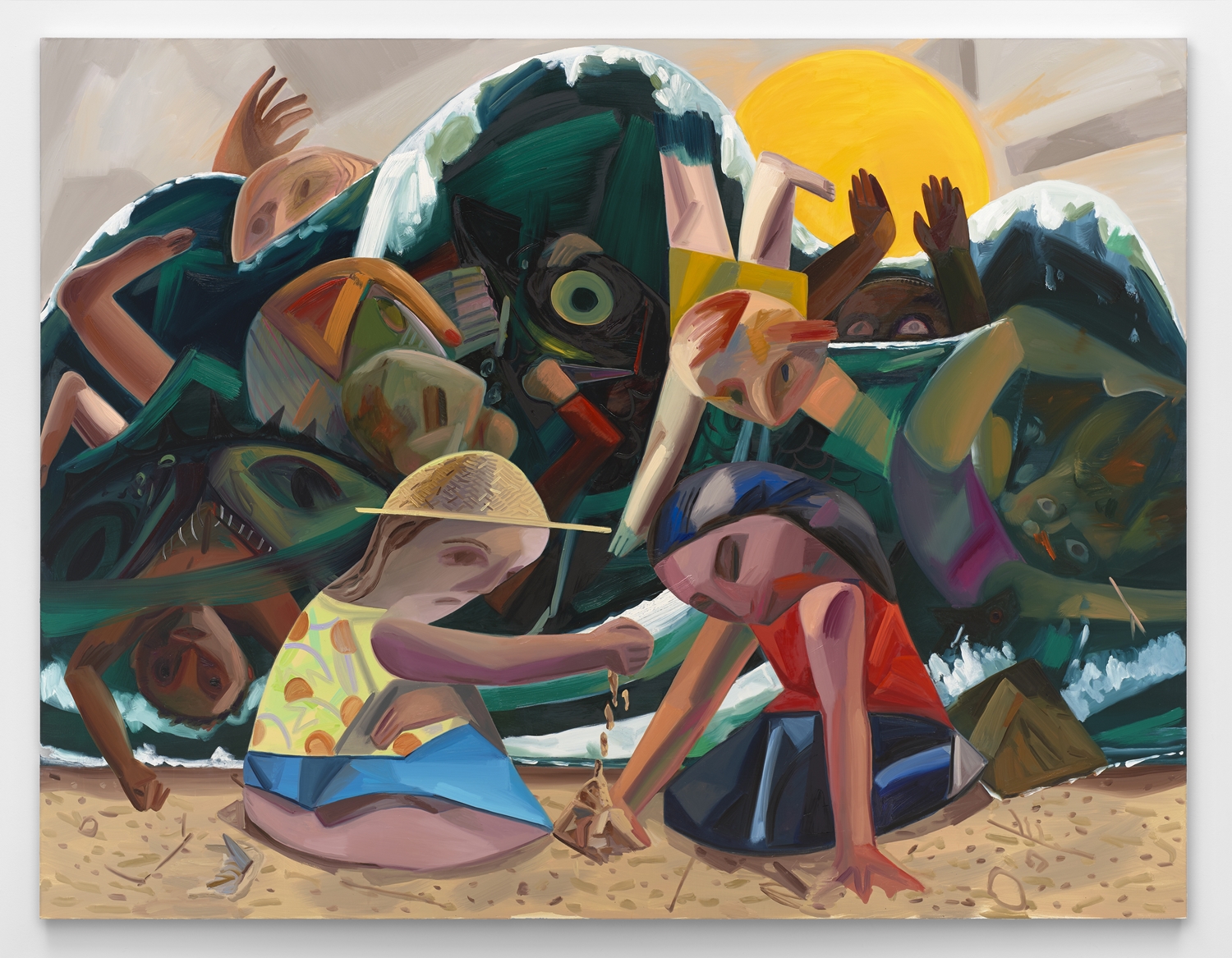 See the Chaotic Paintings in Dana Schutz’s Polarizing ICA Boston Show