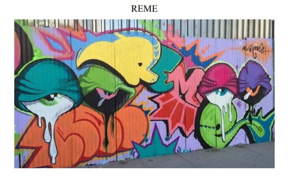 A mural by Reme on Morgan Avenue in Brooklyn. Source: PACER