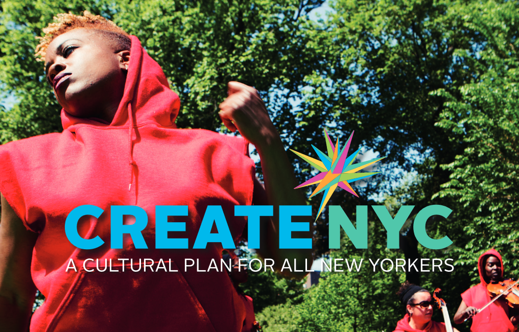 New York's first cultural plan, released today.