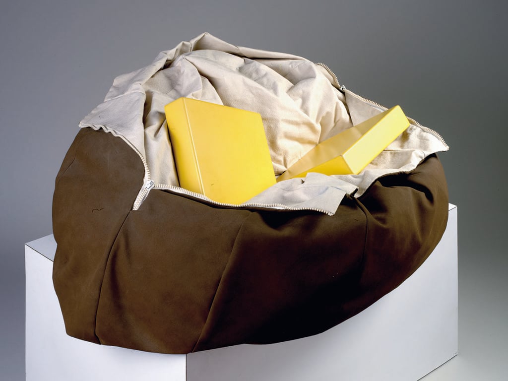 Claes Oldenburg's <i>Soft Baked Potato</i>. Courtesy of the Margulies Collection.