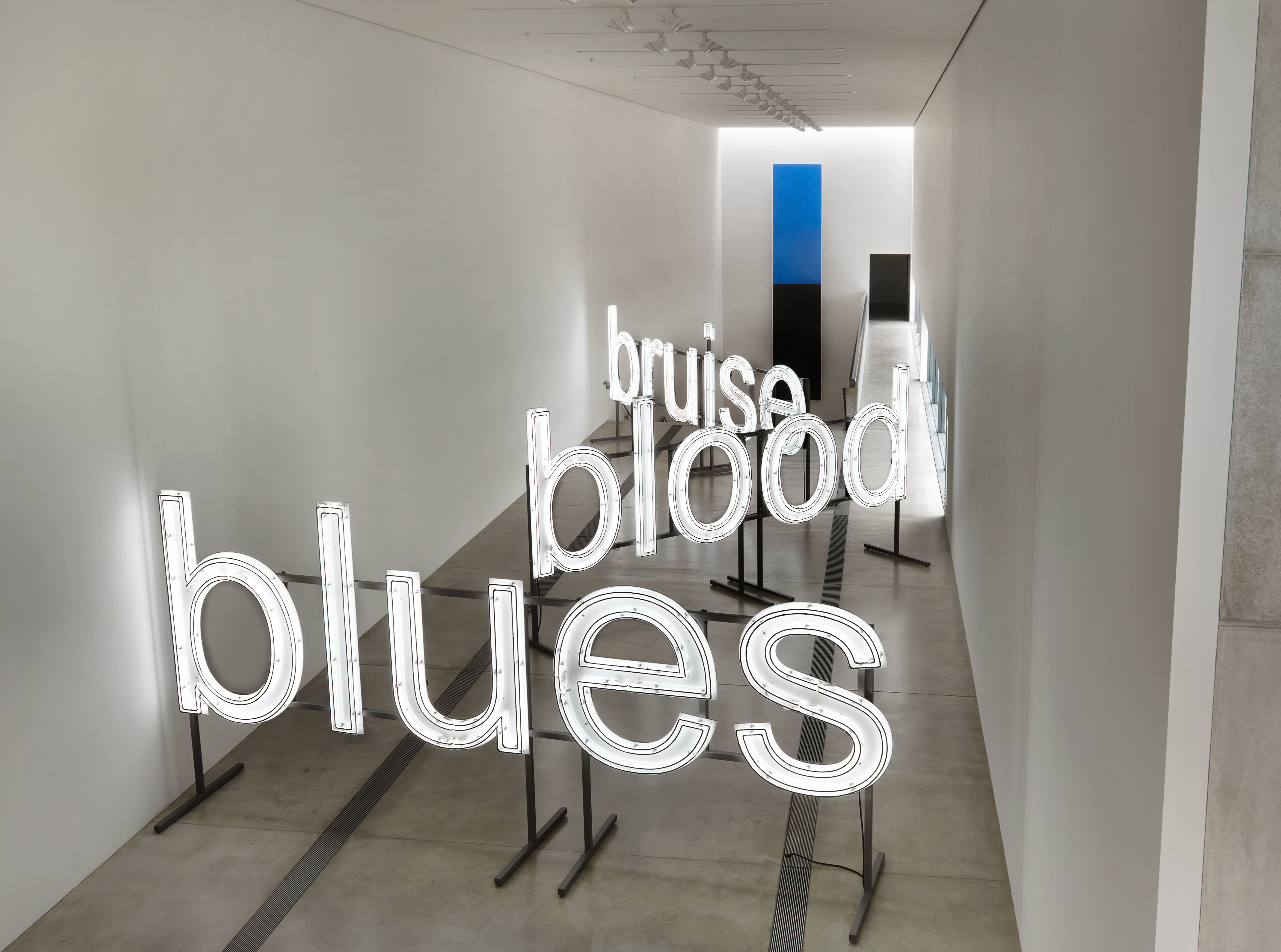 Glenn Ligon's Group Show 'Blue Black' Explores the Dramatic Tension of