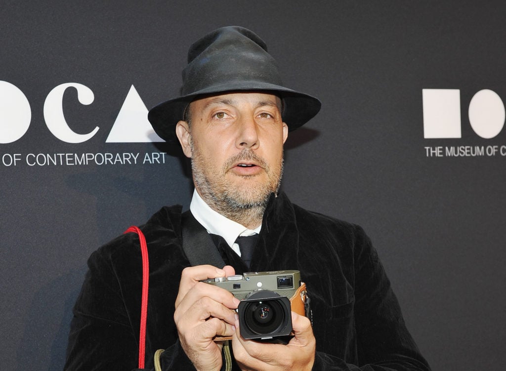 Stefan Simchowitz at the MOCA Gala. (Photo by Donato Sardella/Getty Images for MOCA)