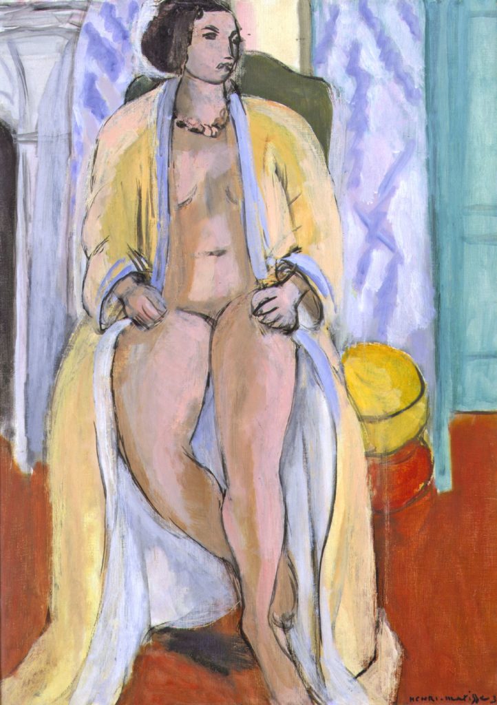 Henri Matisse's Nu au peignoir (1933). Courtesy of Bernard Jacobson Gallery 2017.