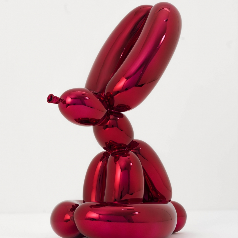 Jeff Koons's <em>Balloon Rabbit (Red)</em> – $14,000