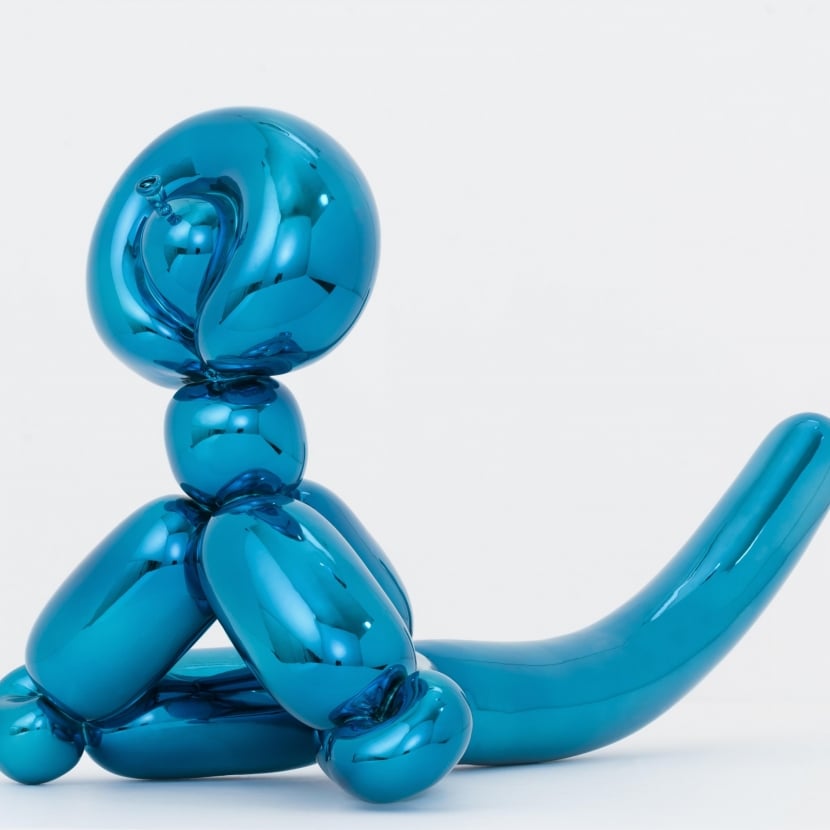 <em>Balloon Monkey (Blue)</em> – $11,500