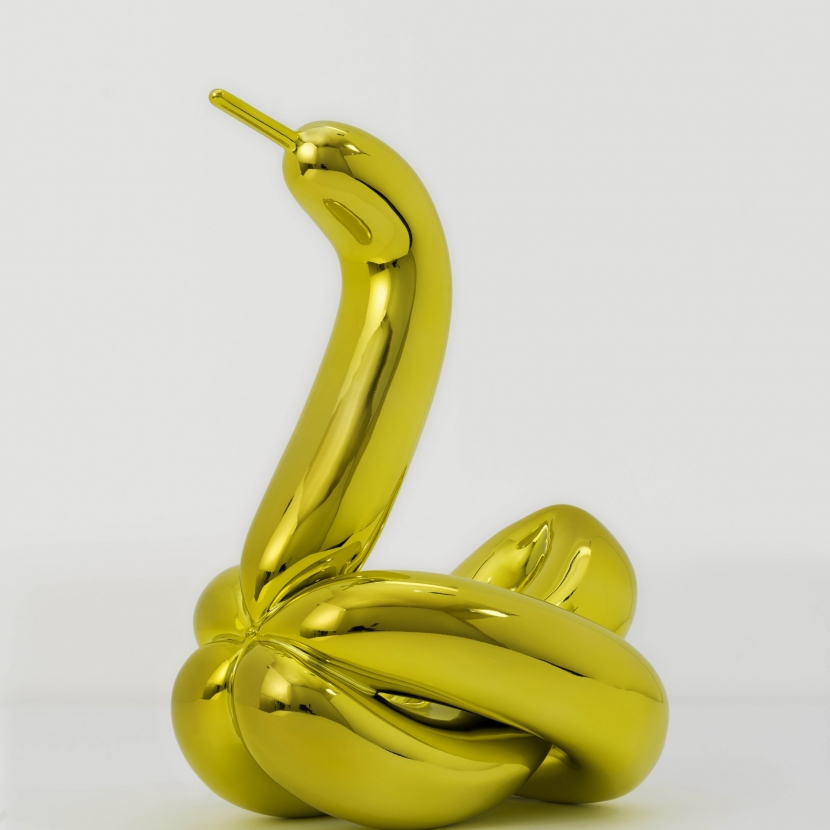 <em>Balloon Swan (Yellow)</em> – $11,500