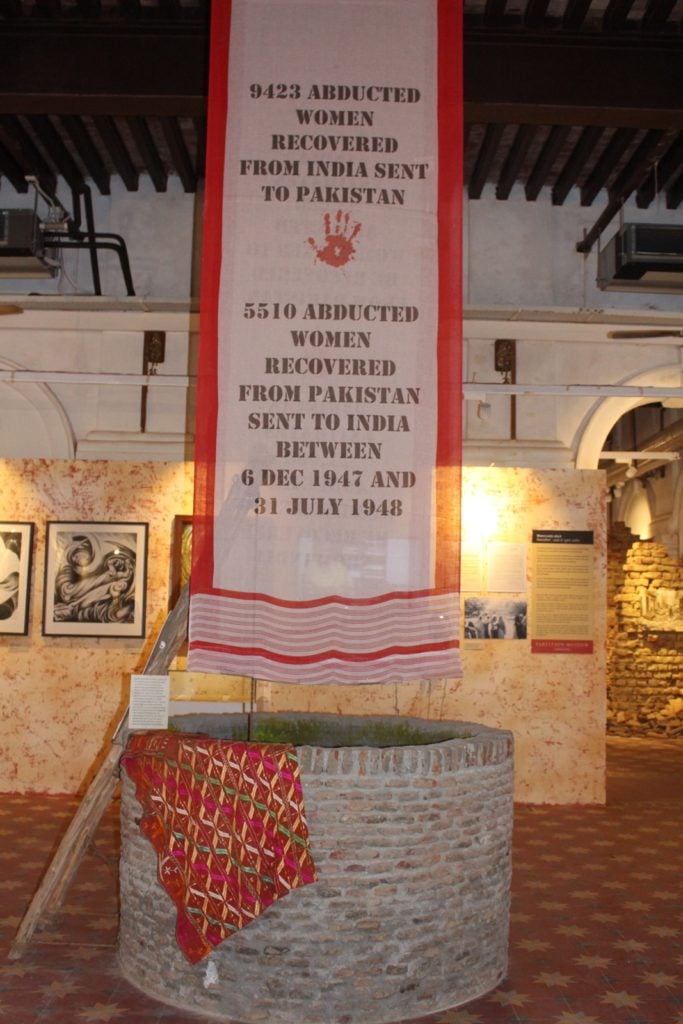 An exhibit at the new Partition Museum, in Amritsar, India.