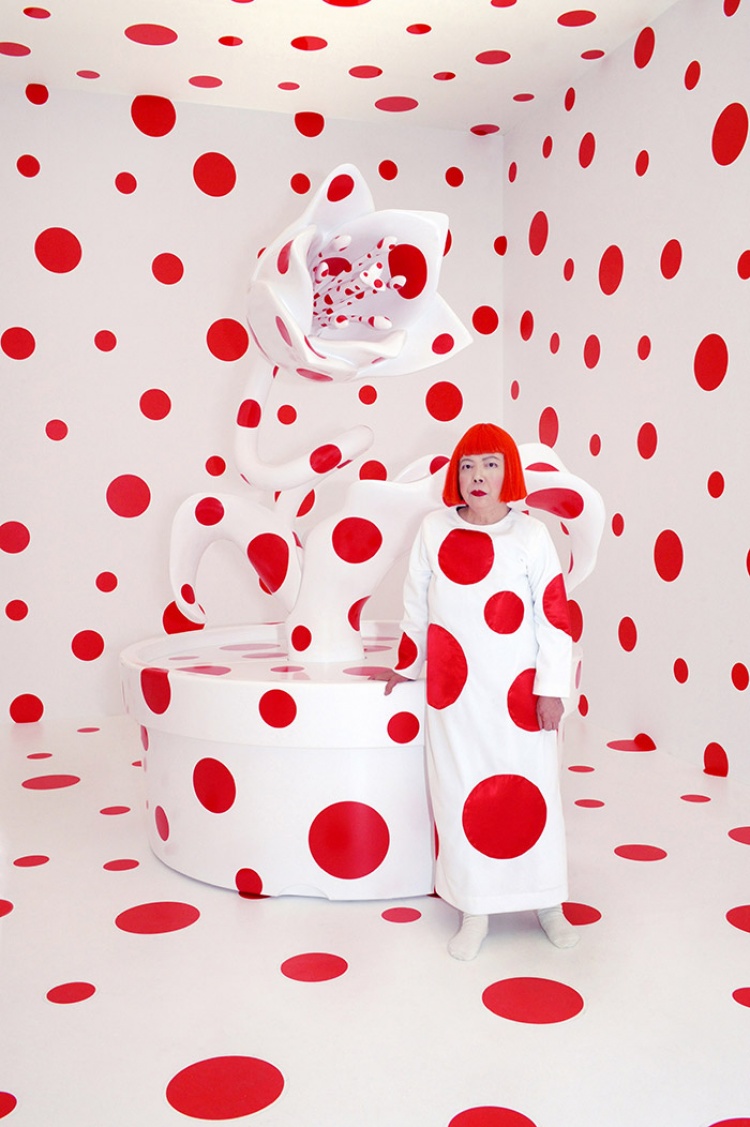 Yayoi Kusama's mirror rooms and polka-dot installations come to New York