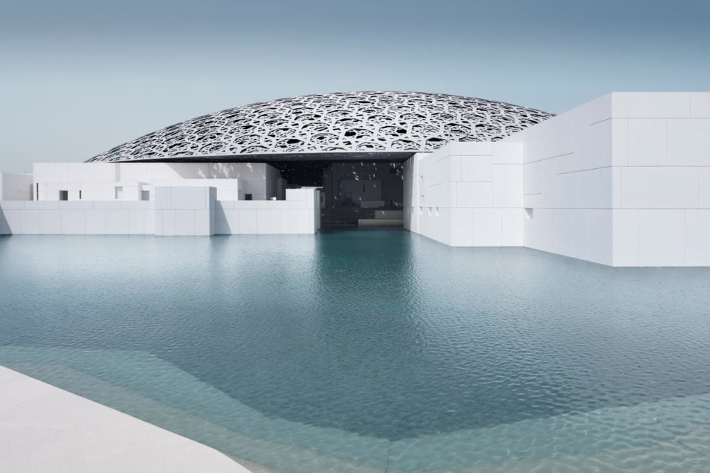 Louvre Abu Dhabi exterior. Photo by Mohamed Somji, ©Louvre Abu Dhabi.