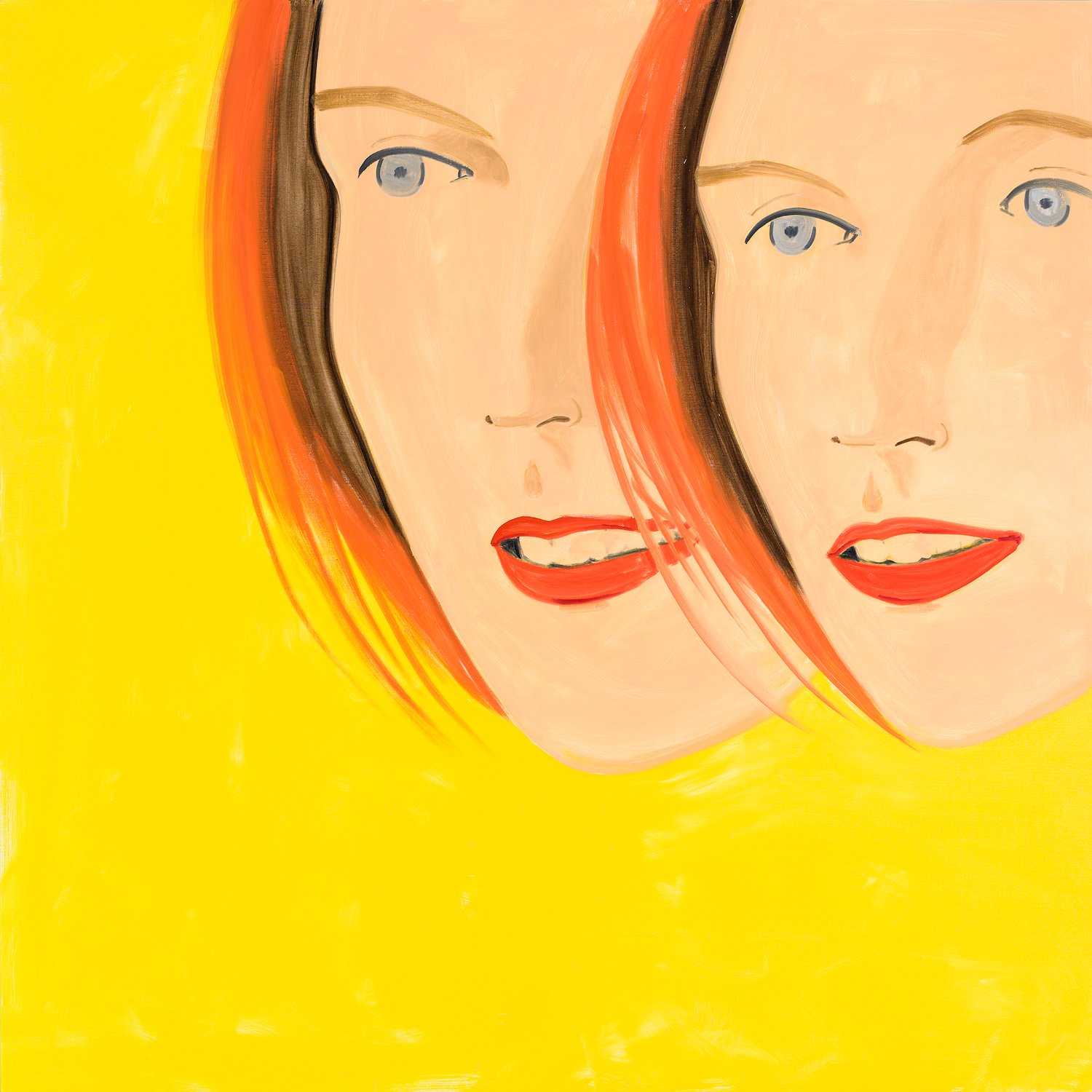 Alex Katz, Emma 3 (2017). Courtesy of Gavin Brown's enterprise.