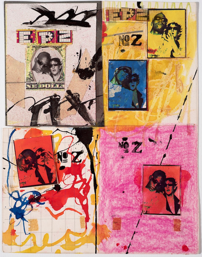 Jean-Michel Basquiat and Jennifer Stein, Anti-Baseball Card Product (1979) Courtesy Jennifer Von Holstein. ©Jennifer Von Holstein and The Estate of Jean-Michel Basquiat. Licensed by Artestar, New York.