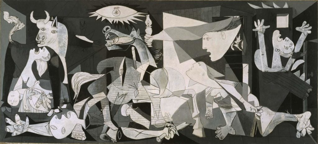 Pablo Picasso's <i>Guernica</i> (1937). Courtesy of Museo Reina Sofia.