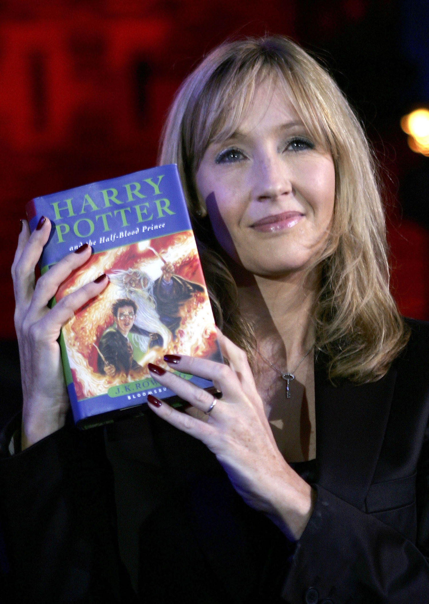 Harry Potter author JK Rowling. Courtesy of Christopher Furlong/Getty Images.