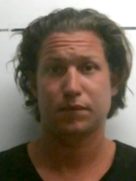 In this photo provided by the Pershing County Sheriff's Office, Vito Schnabel is seen in a police booking photo after being charged with Unlawful Possession of a Controlled Substance September 3, 2017 in Lovelock, Nevada. Schnabel was released on bond. (Photo by Pershing County Sheriff's Office via Getty Images)