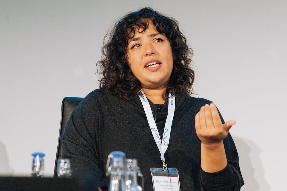 Vanessa Carlos at the 2017 Art Business Conference in London. Courtesy the Art Business Conference.
