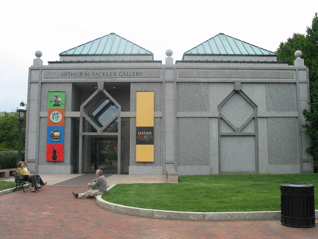 The Sackler Gallery in Washington, DC. Courtesy of the Smithsonian Museum.