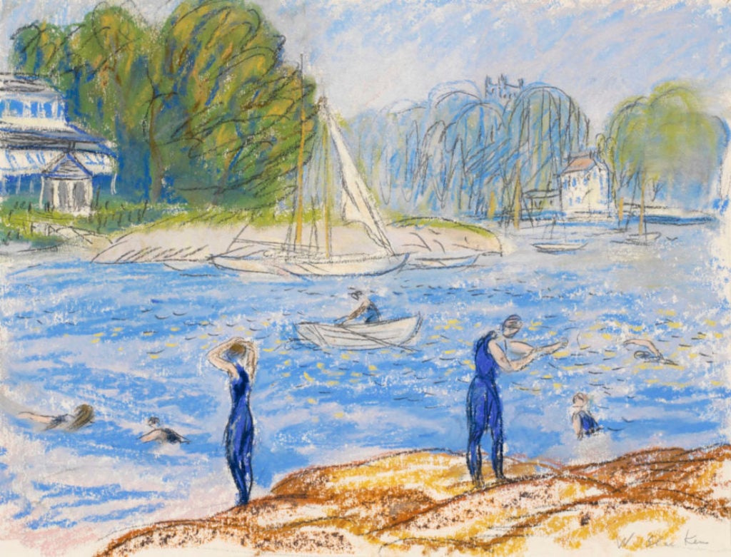 William James Glackens, Bathers, Annisquam (1919). Courtesy of the Barnes Collection.