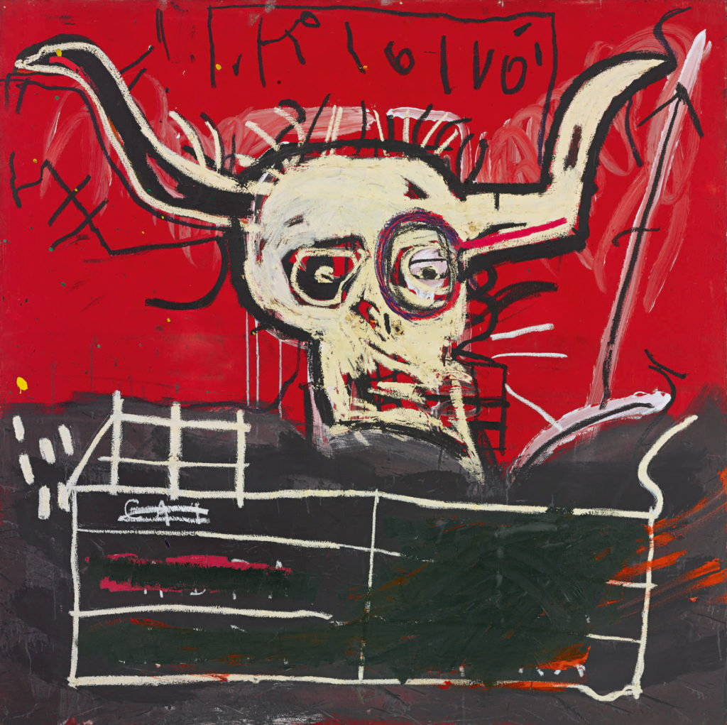 Jean-Michel Basquiat's Cabra (1981-82). ©2017 The Estate of Jean-Michel Basquiat/ADAGP, Paris/ARS.