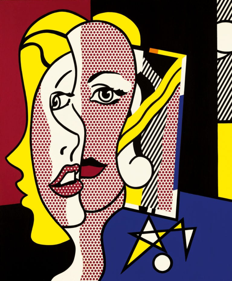 Roy Lichtenstein, <i>Female Head</i> (1977). Courtesy Sotheby's.