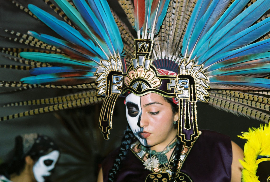 A girl at Day of the Dead 2014. Courtesy of the National Museum of the American Indian.