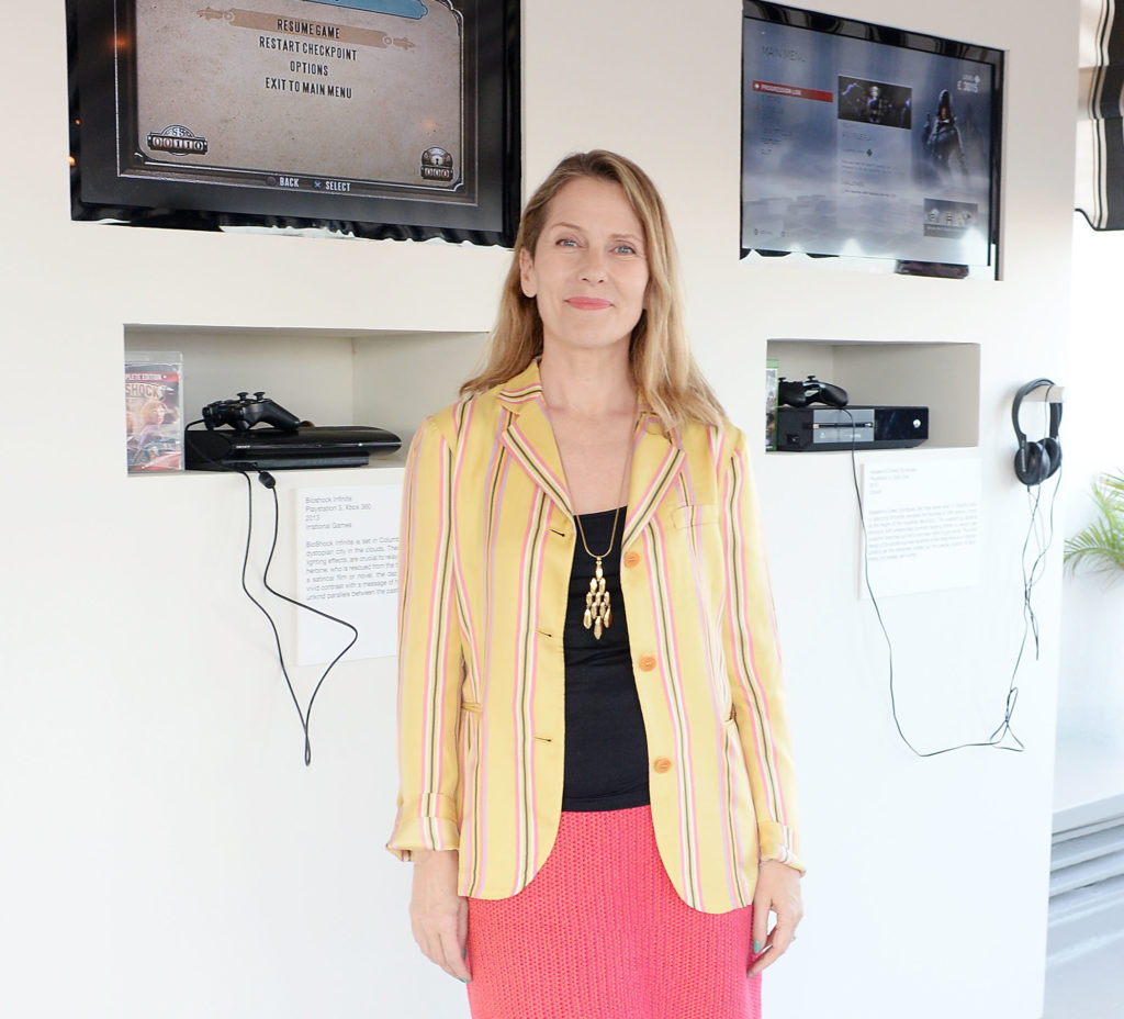 MoMA curator Paola Antonelli. (Photo by Stefanie Keenan/Getty Images for Take-Two Interactive.)