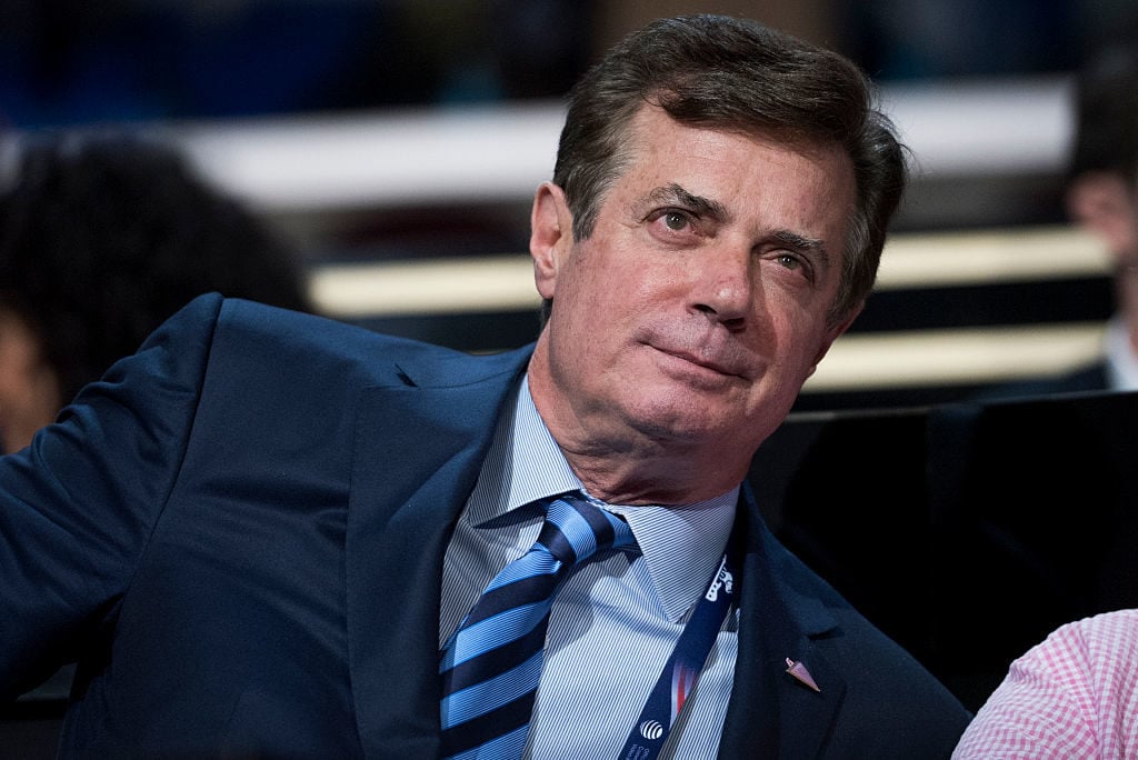 Paul Manafort, advisor to Donald Trump, on the floor of the Quicken Loans Arena at the Republican National Convention in Cleveland, Ohio, July 19, 2016. Photo by Tom Williams/CQ Roll Call.