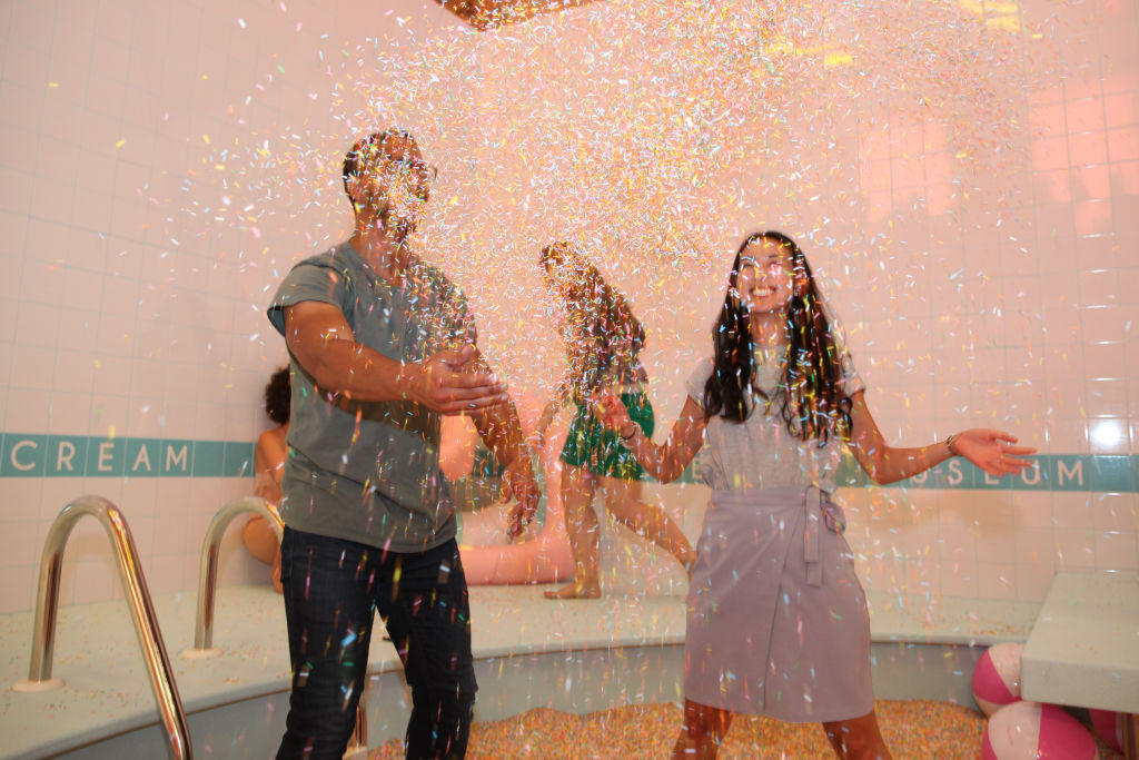 The opening of the Museum of Ice Cream in San Francisco. Photo: Kelly Sullivan/Getty Images for Museum of Ice Cream.