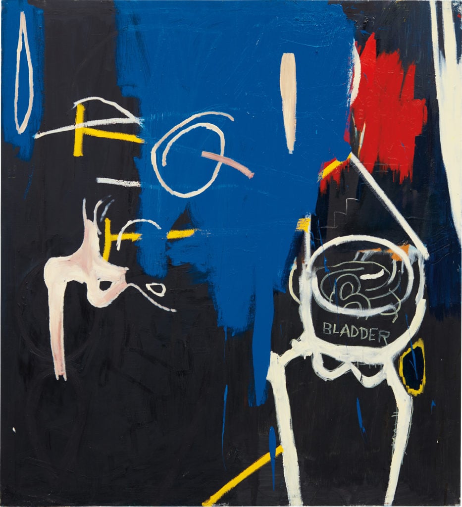Jean-Michelle Basquiat, Untitled, 1984. Courtesy of Phillips London.