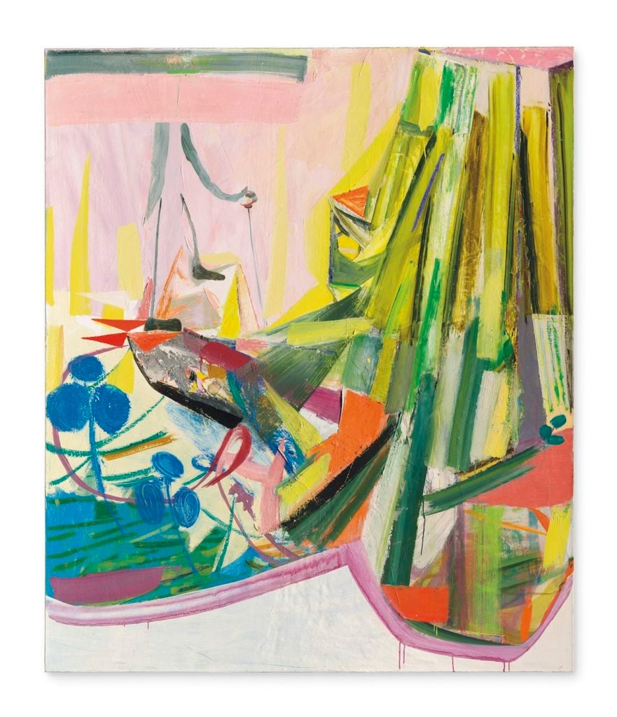 Amy Sillman, The New Land (2005).Sold for £440,750 at Christie’s “Thinking Italian” sale, October, 6, 2017.