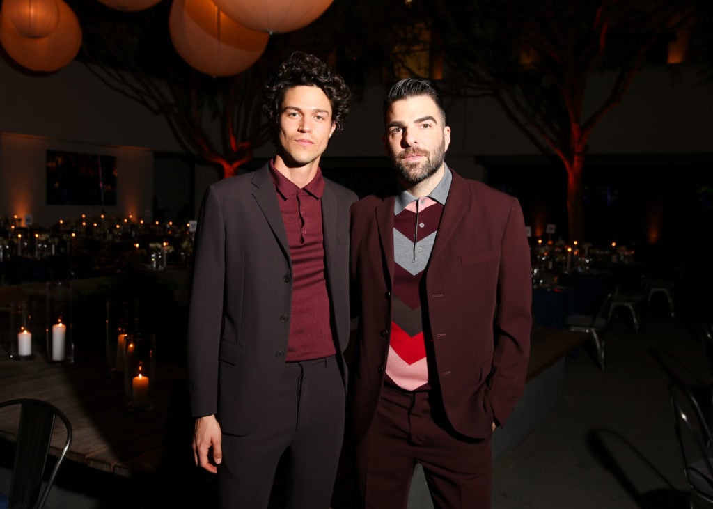 Miles McMillan and Zachary Quinto.