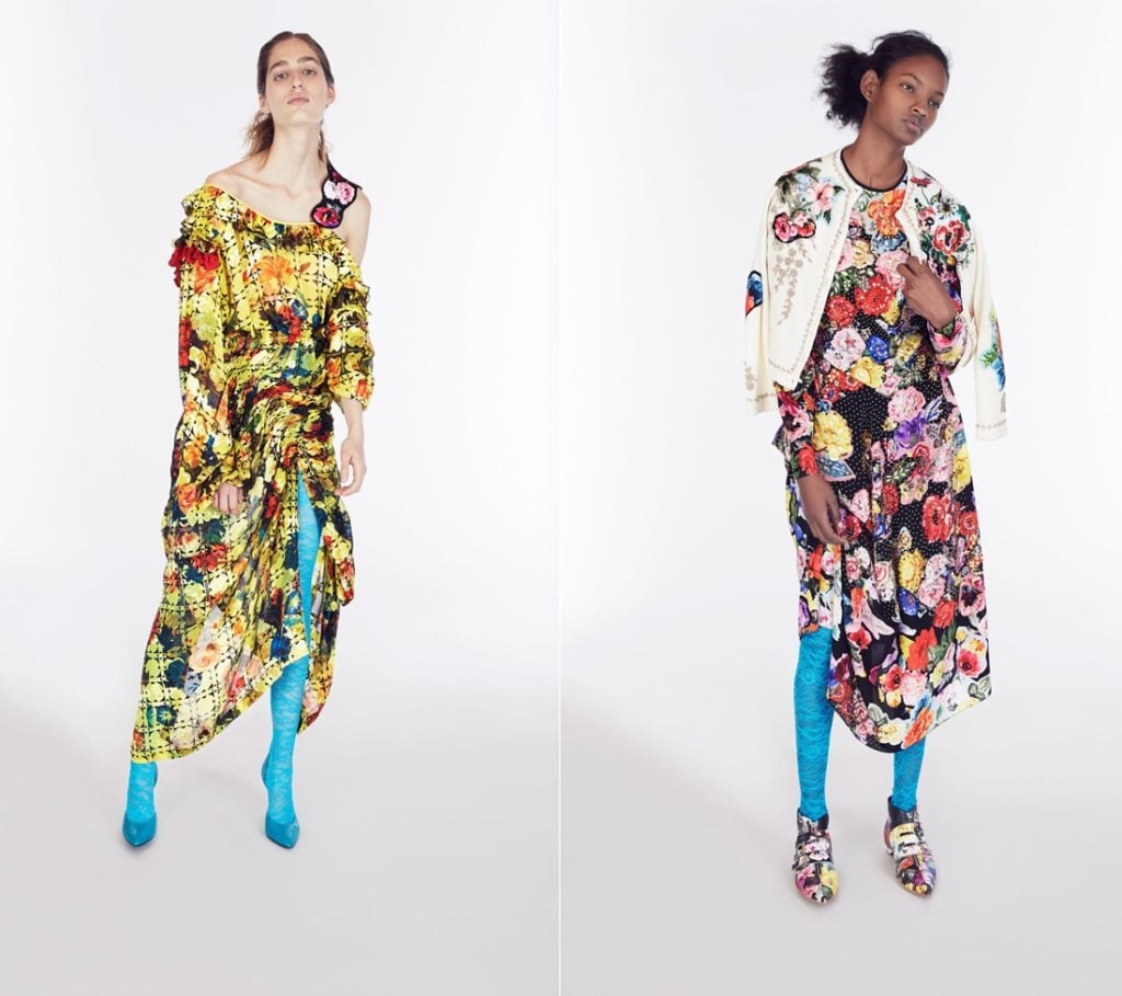 Looks from Preen by Thornton Bregazzi's Spring/Summer Resort 2018 Collection. Images courtesy of Preen.
