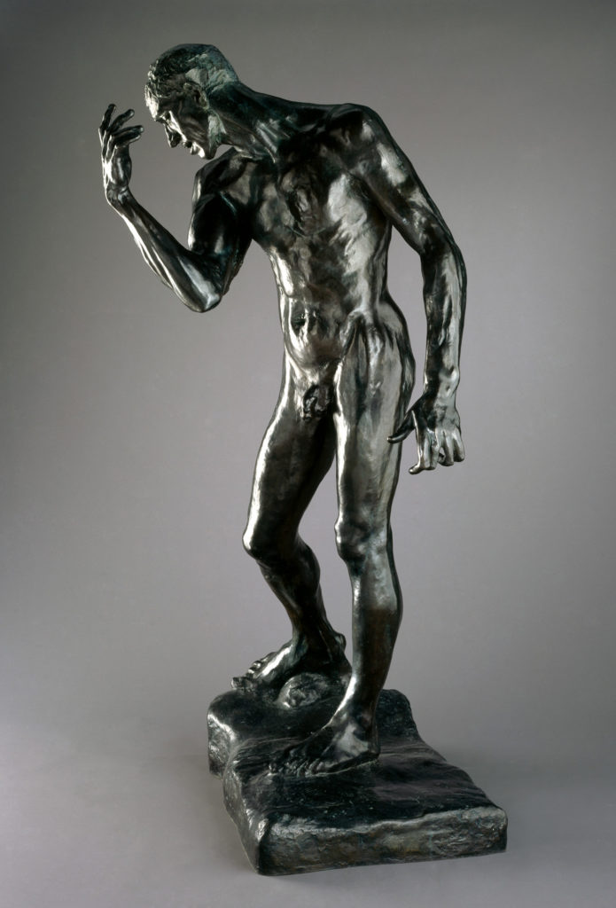 Auguste Rodin, <em>Pierre de Wiessant, Monumental Nude</em> (1886, cast 1983). Cast by Fonderie de Coubertin, Saint-Rémy-lès-Chevreuse. Courtesy of the Brooklyn Museum/photo by Justin Van Soest.