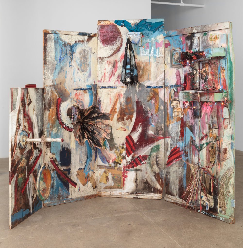 Carolee Schneemann, Four Fur Cutting Boards. Courtesy the artist, P.P.O.W, and Galerie Lelong, New York.