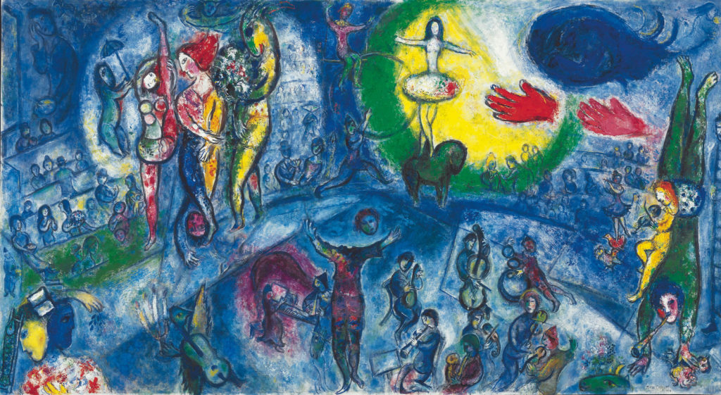 Marc Chagall, <i>Le Grand Cirque</i>, 1956. Courtesy Sotheby's.