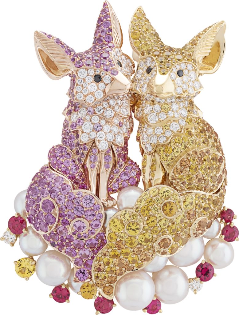Another duo. Courtesy of Van Cleef & Arpels.