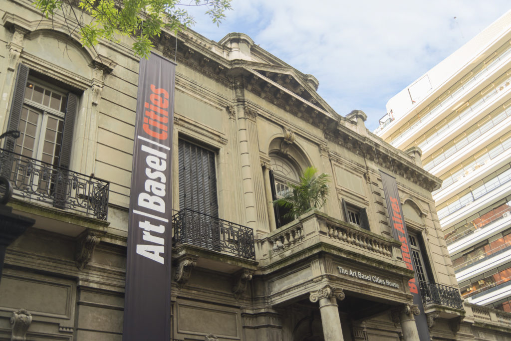 The Art Basel Cities House, an architectural landmark built in the Beaux-Arts style and located in the heart of Buenos Aires. Image courtesy of Art Basel.